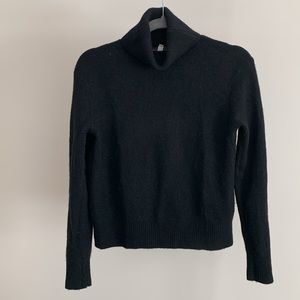 Aritzia Babaton Black Cashmere Turtleneck